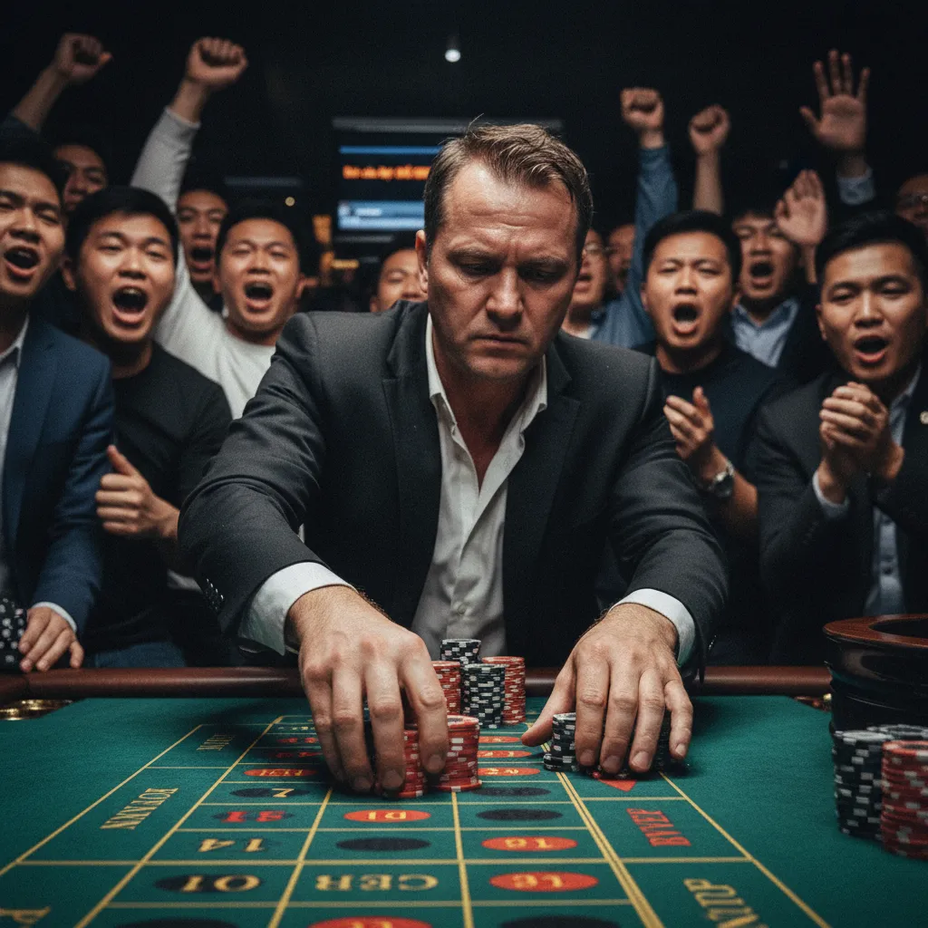 Minh họa cầu 1-1 trong Roulette