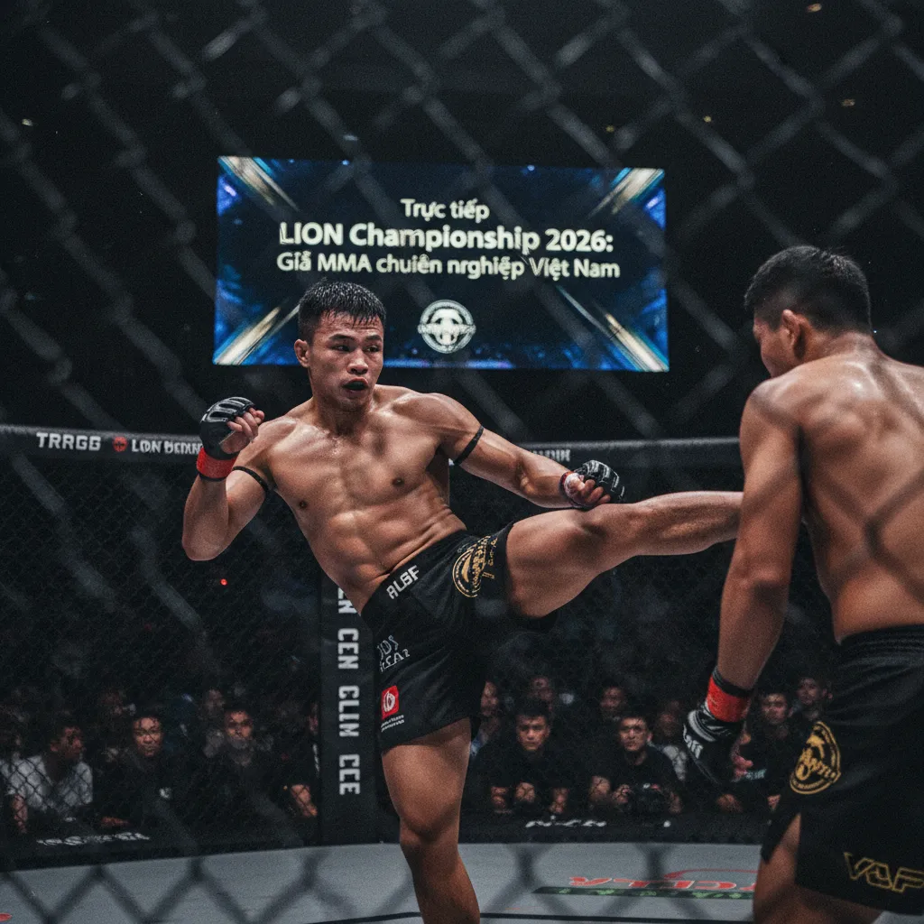 Hai võ sĩ đối đầu trước trận đấu