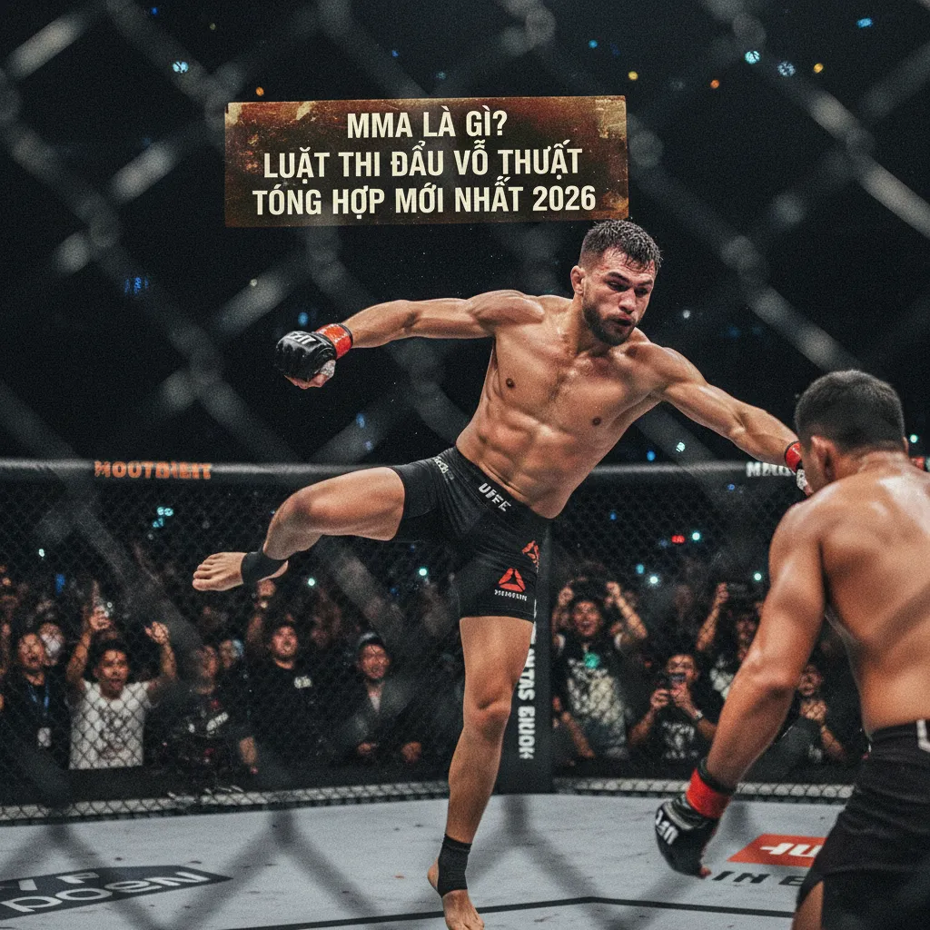 Võ sĩ MMA kết hợp nhiều môn võ như Boxing và Muay Thái